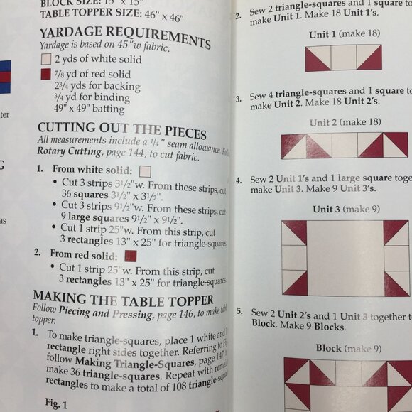 Leisure Arts Quick Method Liberty Quilts Paperback American Tradition Quilting - Picture 7 of 13